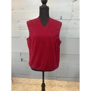 Jos. A. Bank Traveler Maroon Sweater Vest Large